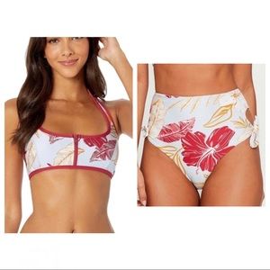 L*Space Aloha Paradise Bikini Set, Cher Top & Bummin’ Bottom, NWT